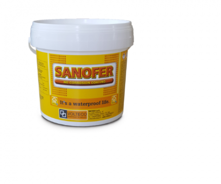 Sanofer Protection Coating for reinforcement rods Sanofer non corrosion Waterproofing Coating